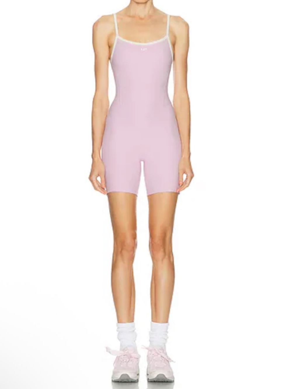 437 The Shorts Onesie in Parfait & Creme XS
